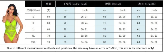 OOVOV Women Snap Crotch Lingerie Sexy Lace Bodysuit Deep V Teddy One Piece Lace Babydoll