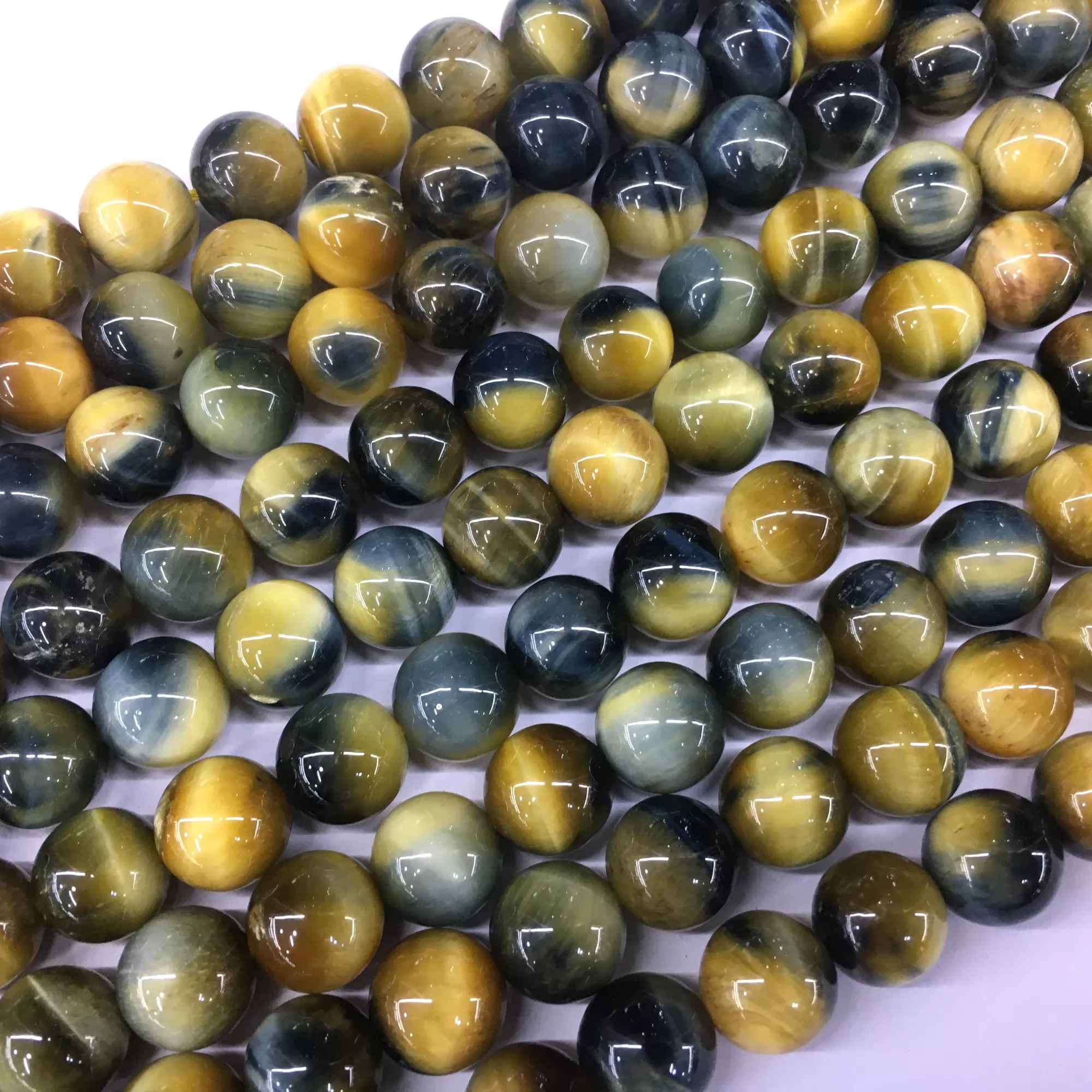 Fancy Tiger Eye, Plain Round, Approx 4mm-12mm, Approx 380mm