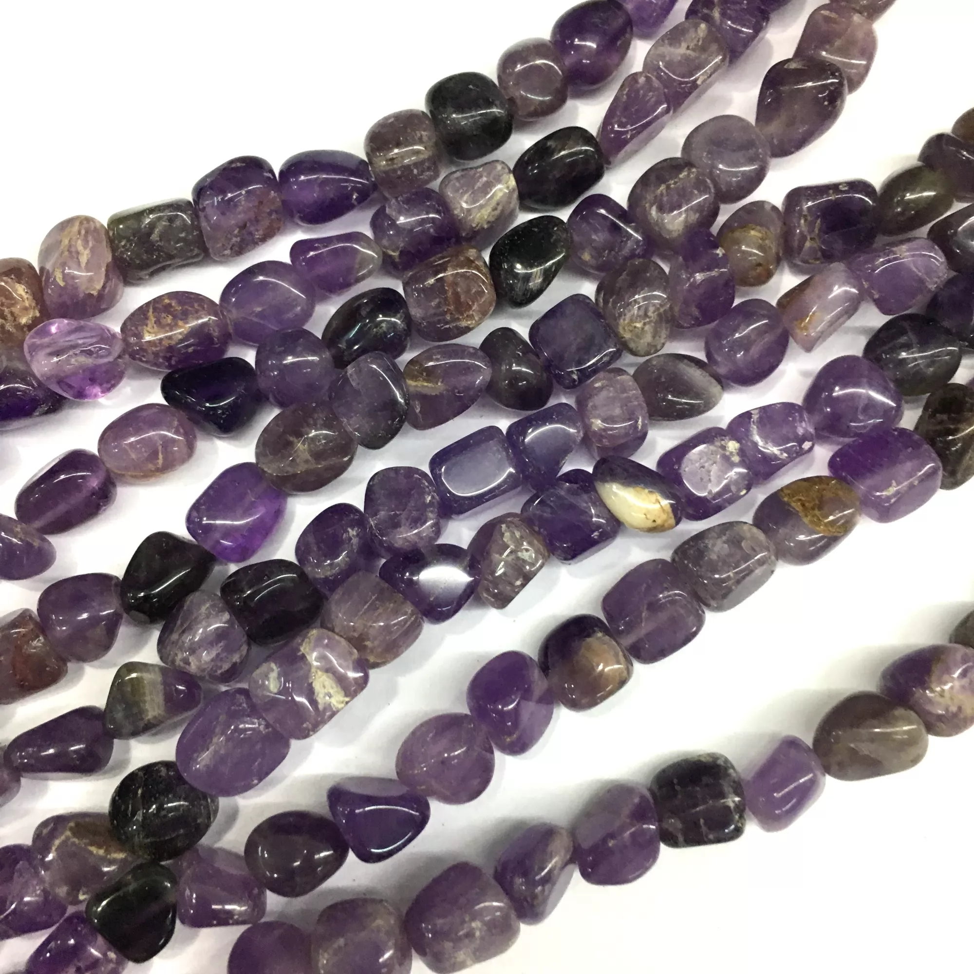 Amethyst, 9-13mm, Approx 380mm