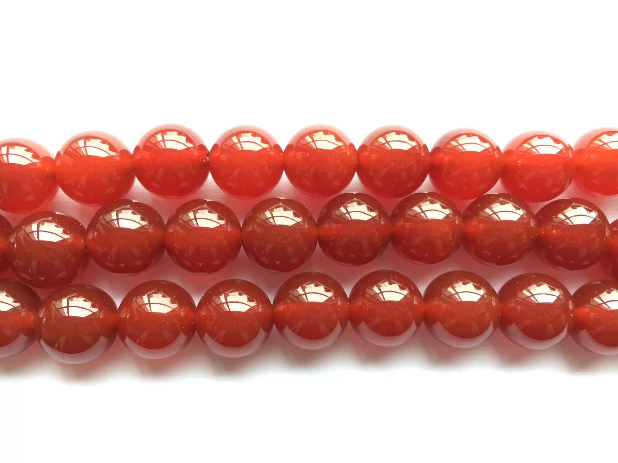 Red Agate, Plain Round, Approx 4mm-12mm, Approx 380mm
