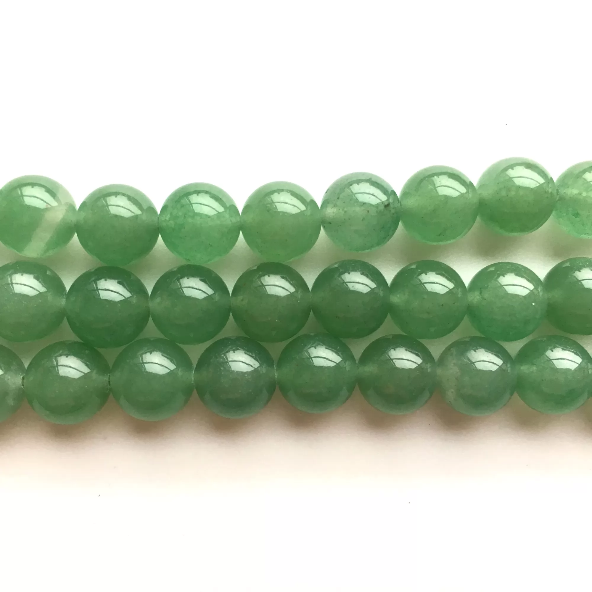 Green Aventurine, Plain Round, Approx 4mm-12mm, Approx 380mm