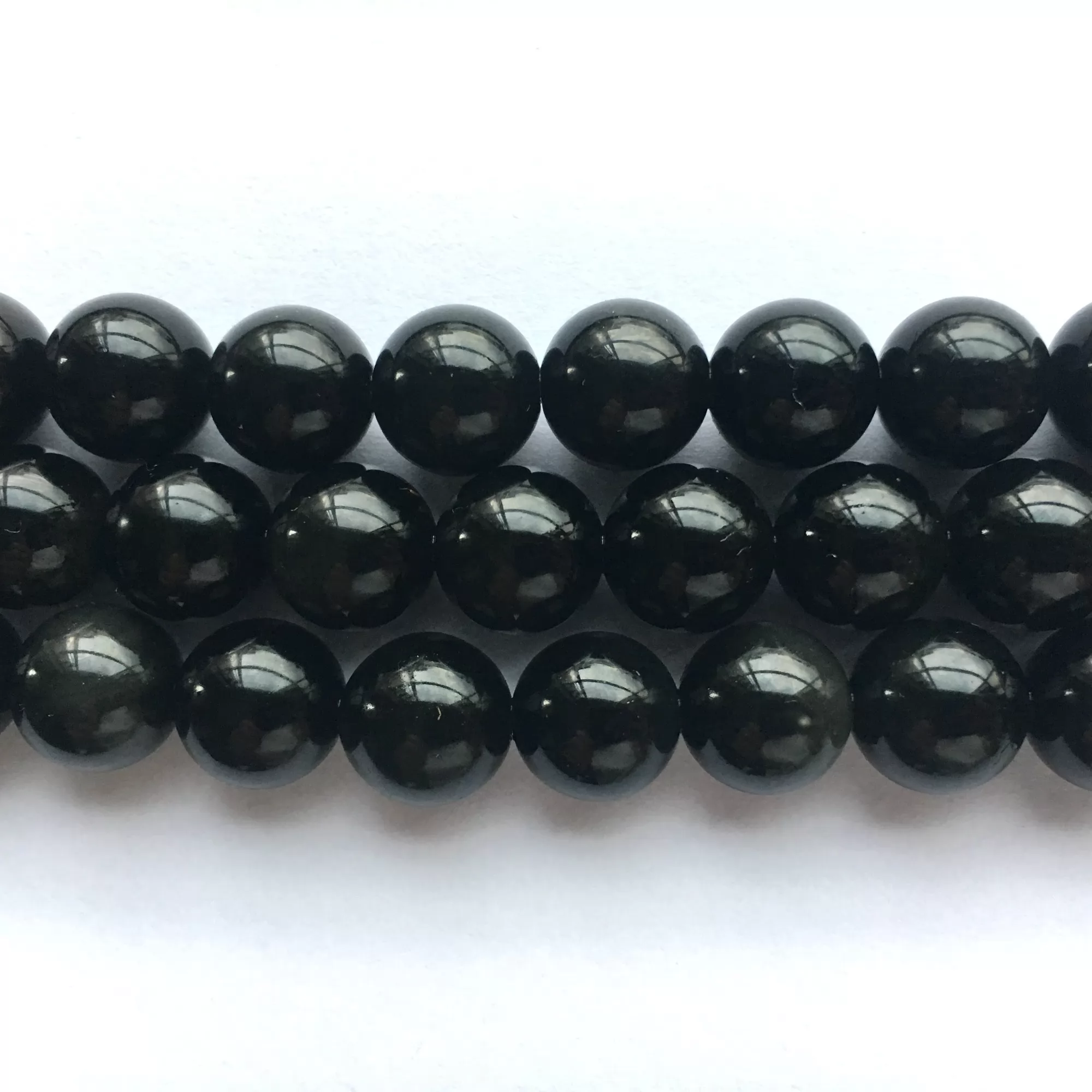 Rainbow Sheen Obsidian, Plain Round, Approx 4mm-12mm, Approx 380mm