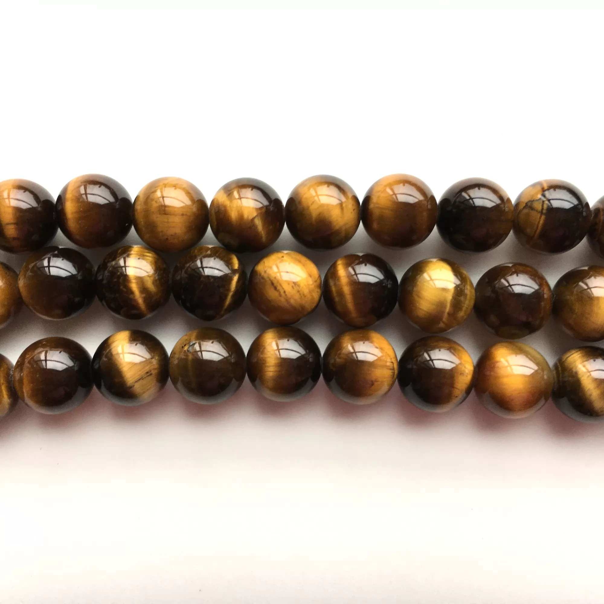 Yellow Tiger Eye, Plain Round, Approx 4mm-12mm, Approx 380mm