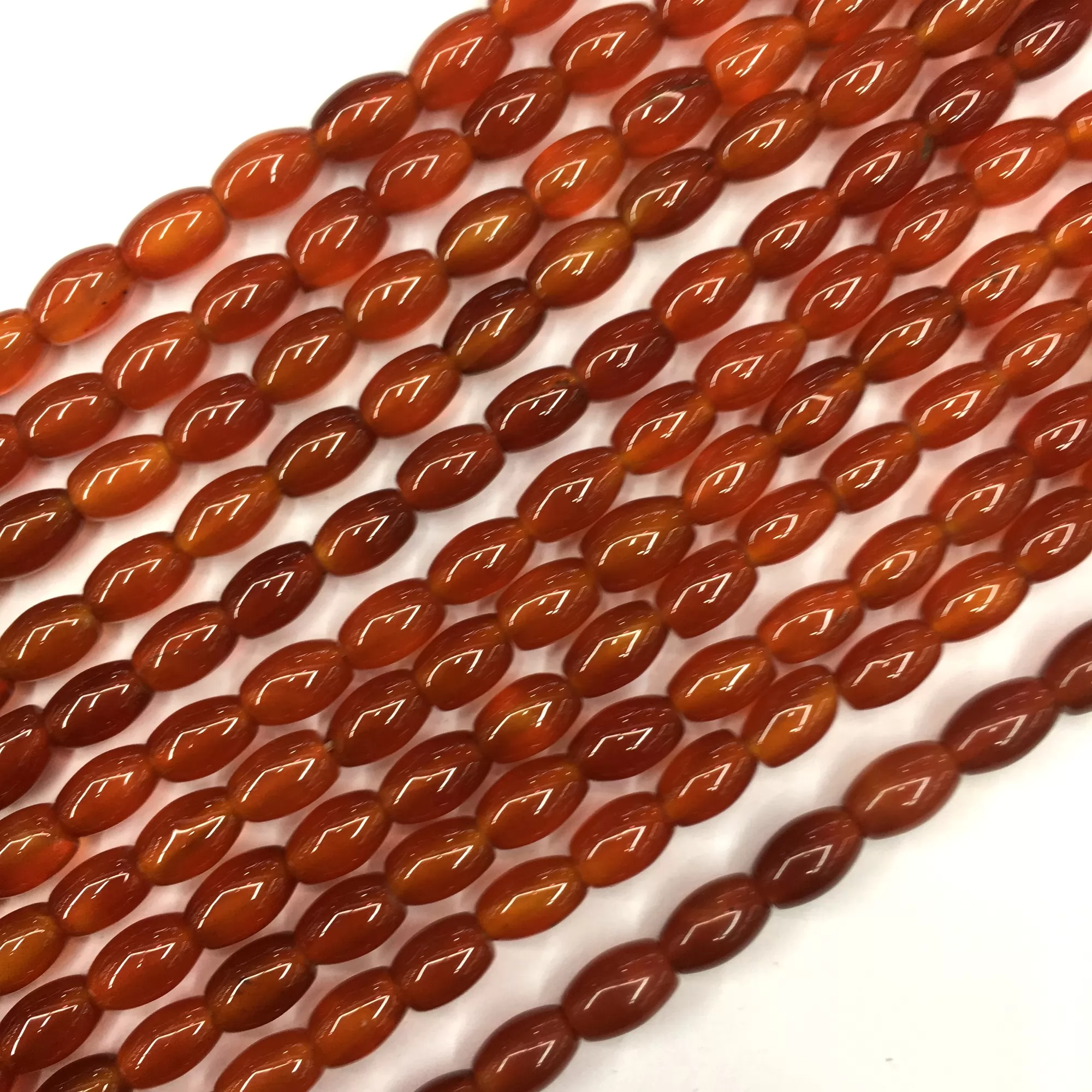 Red Agate, Rice, Approx 380mm