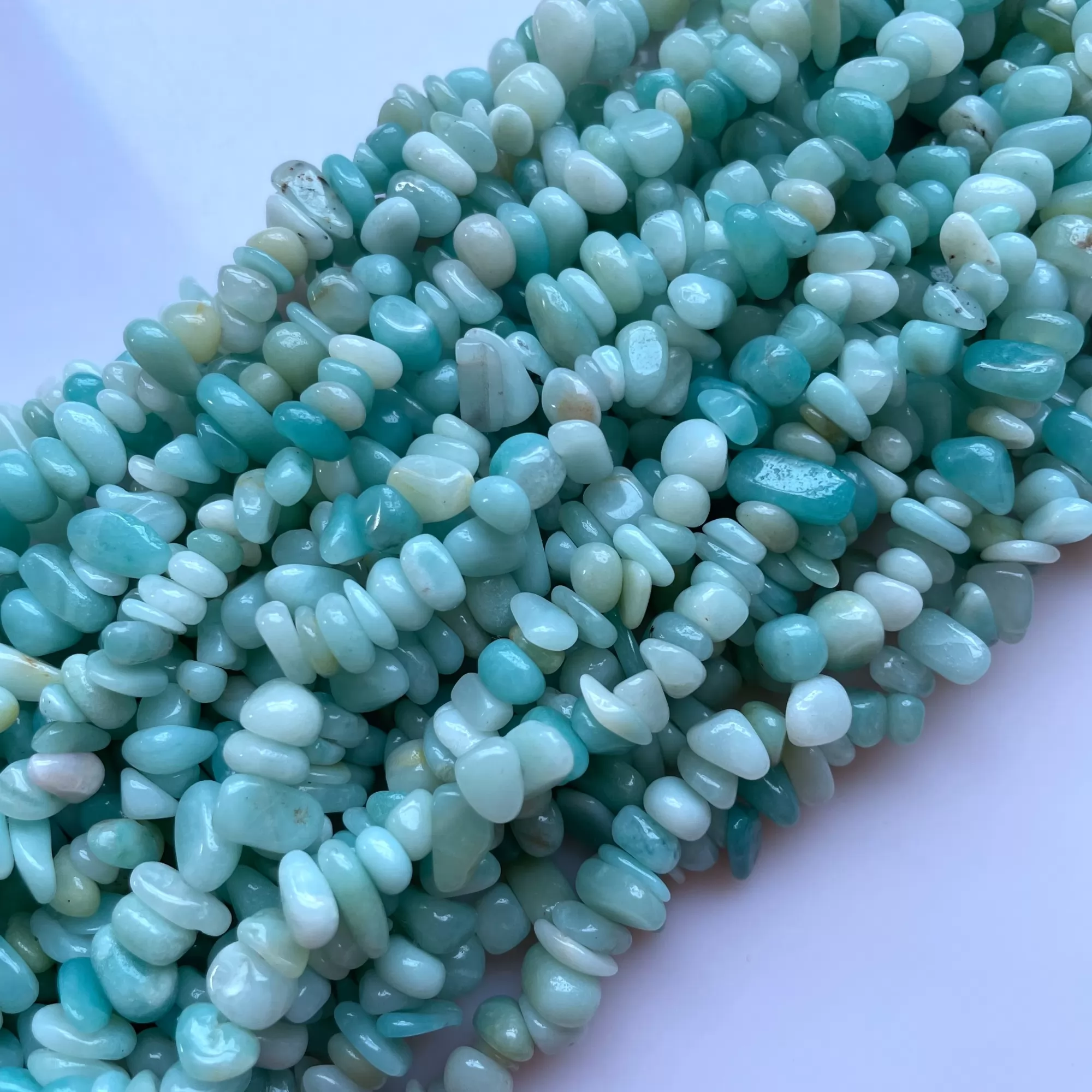 Chinese Amazonite, Chips, Approx 5-8mm, Approx 32''