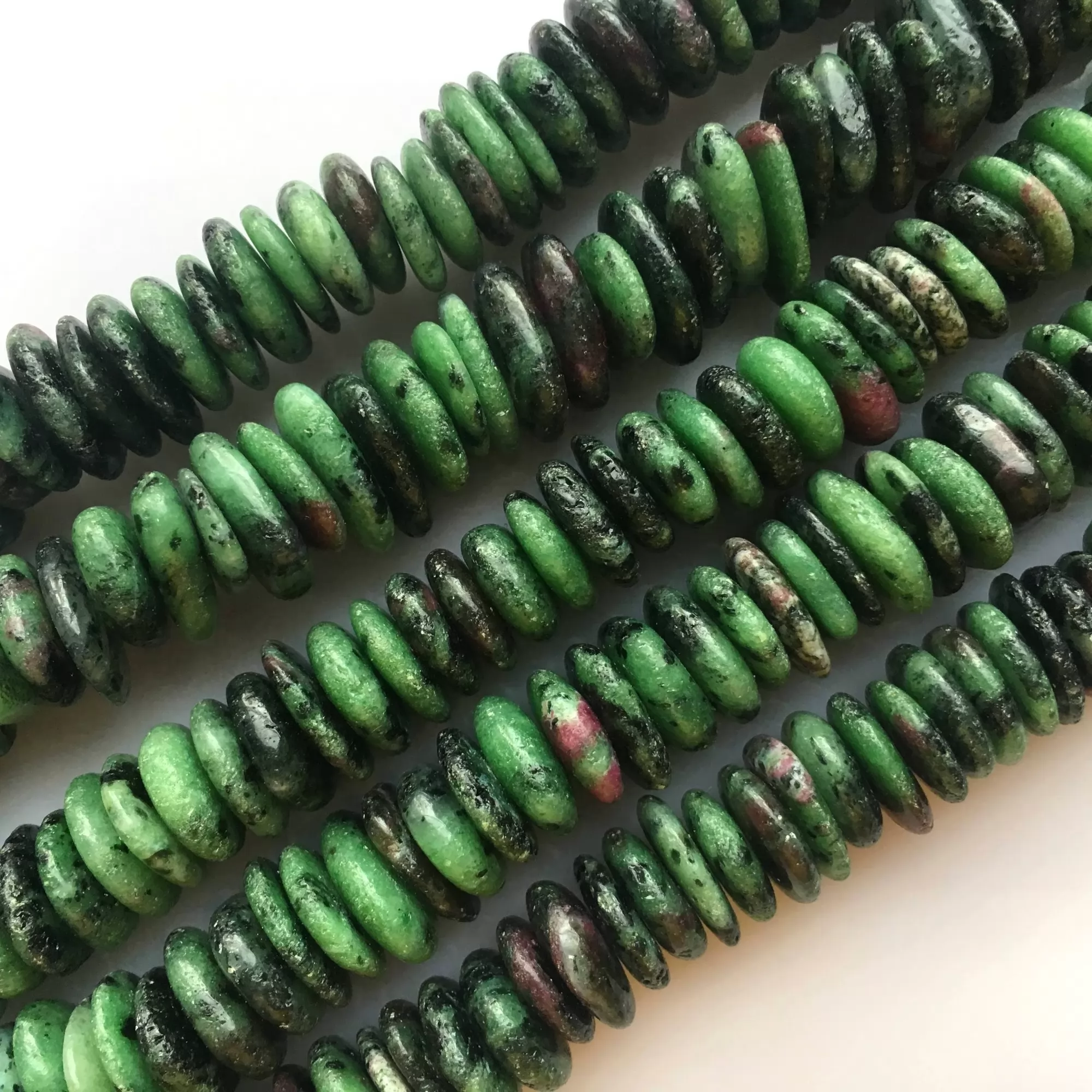 Ruby Zoisite, Chunky Chips, Approx 8-15mm, Approx 380mm