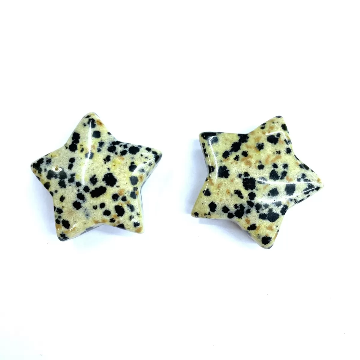 Dalmation Jasper, Star Pendant, 25mm,30mm