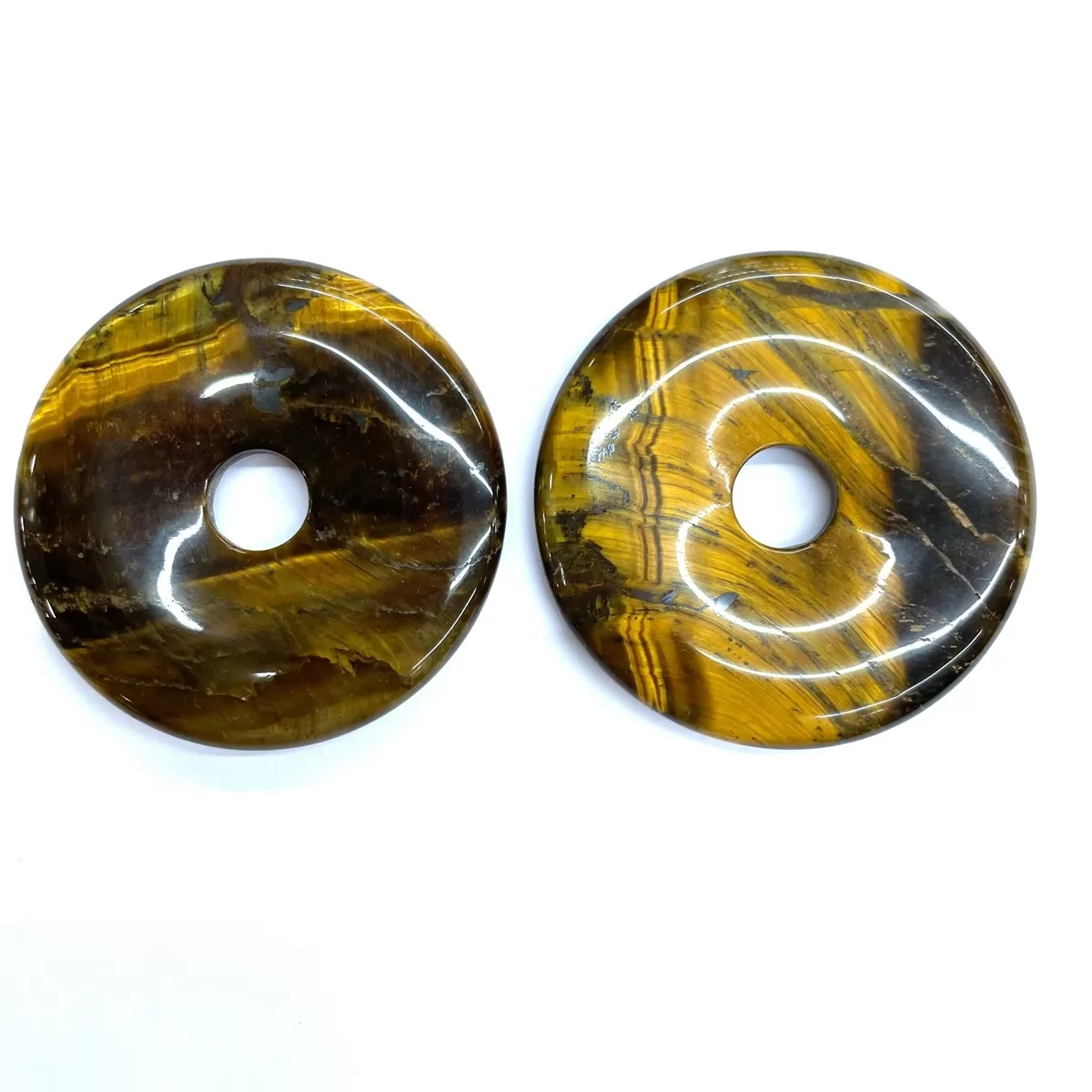 Tiger Eye, Dount Pendant, 30mm,40mm,50mm