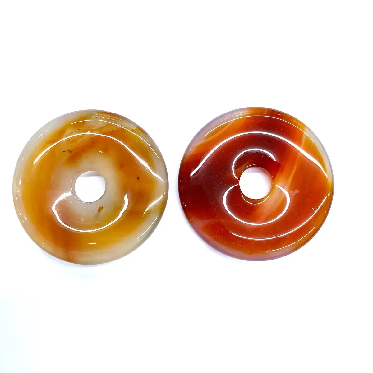 Red Agate, Dount Pendant, 30mm,40mm,50mm