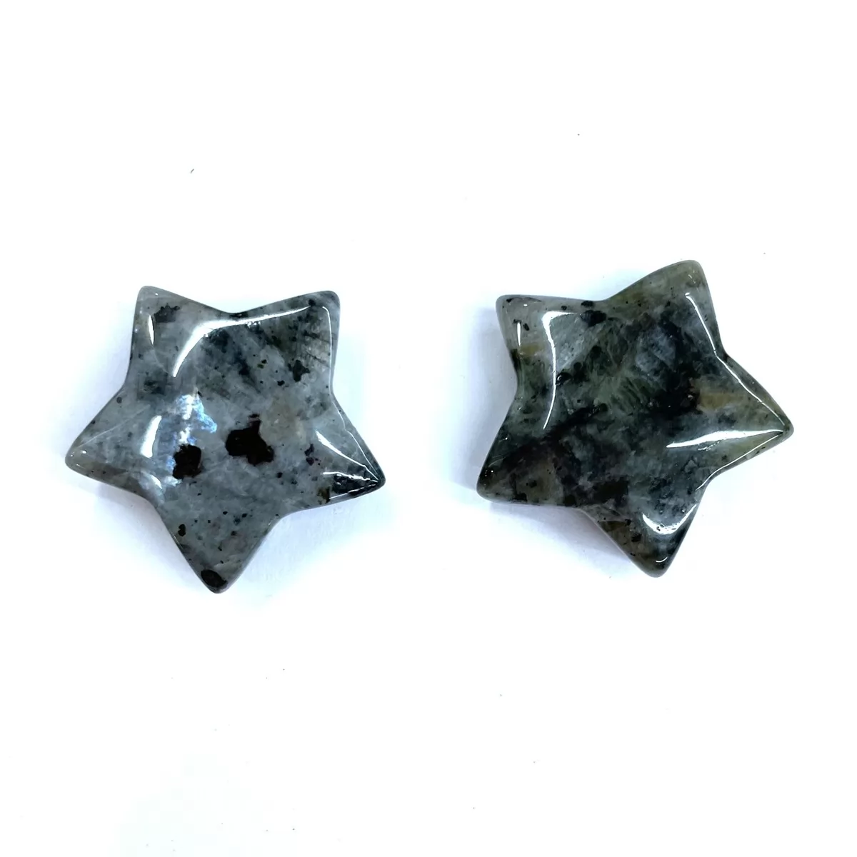 Larvikite, Star Pendant, 25mm,30mm
