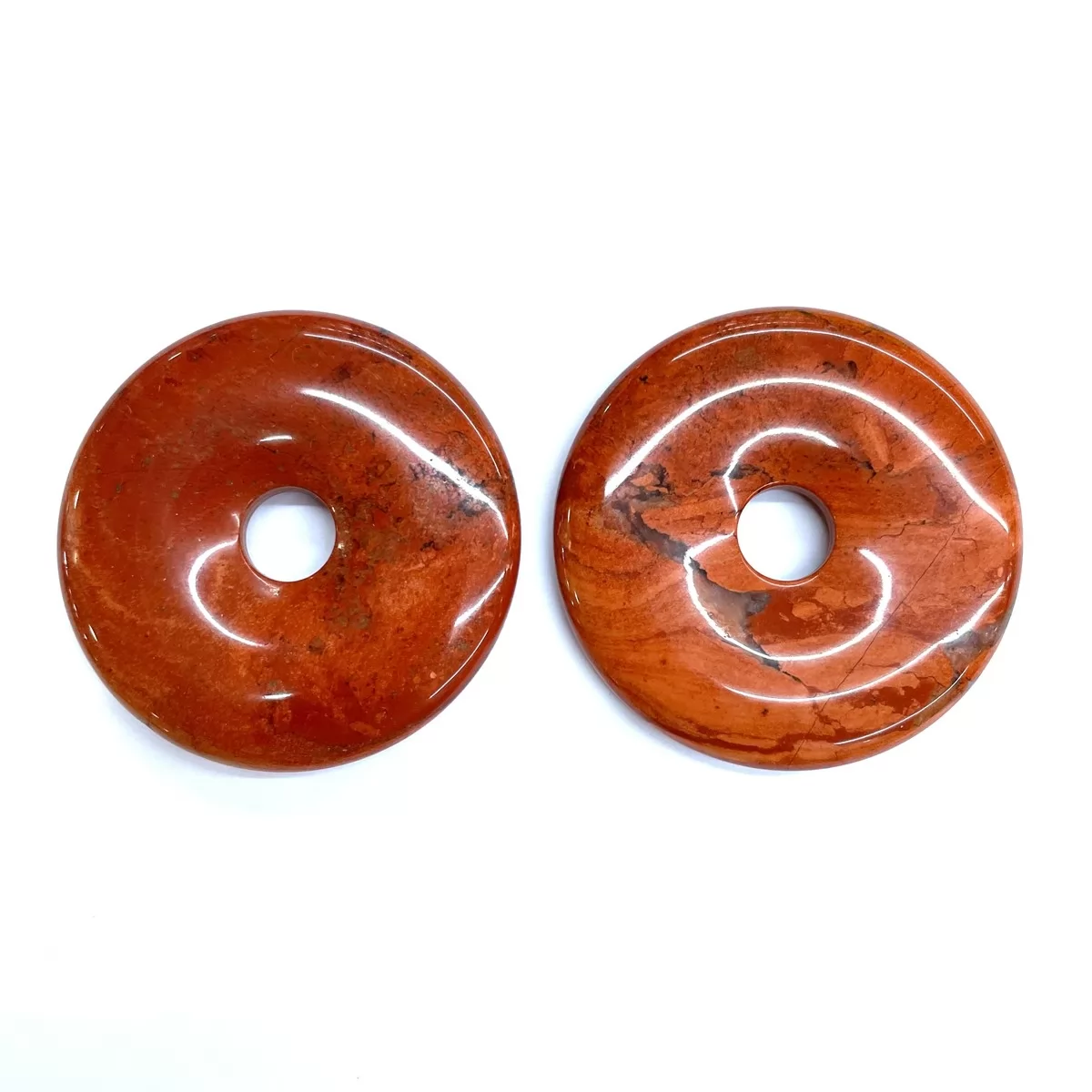 Red Jasper, Dount Pendant, 30mm,40mm,50mm