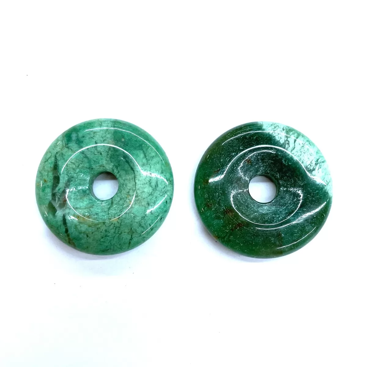 Green Kambaba Jasper, Dount Pendant, 30mm,40mm,50mm