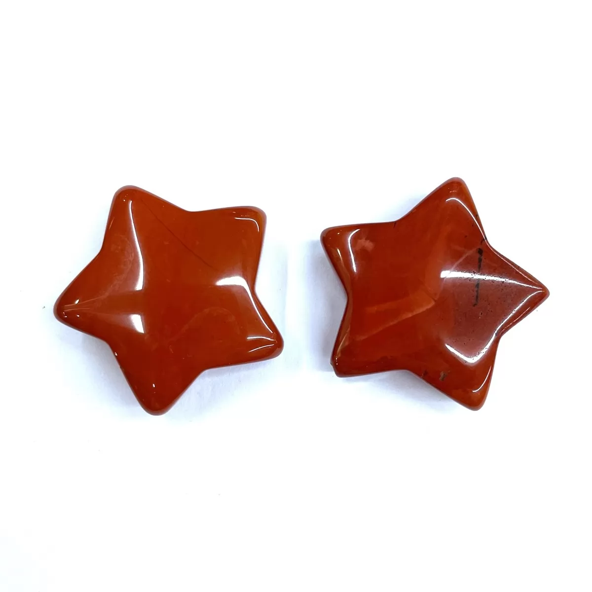Red Jasper, Star Pendant, 25mm,30mm