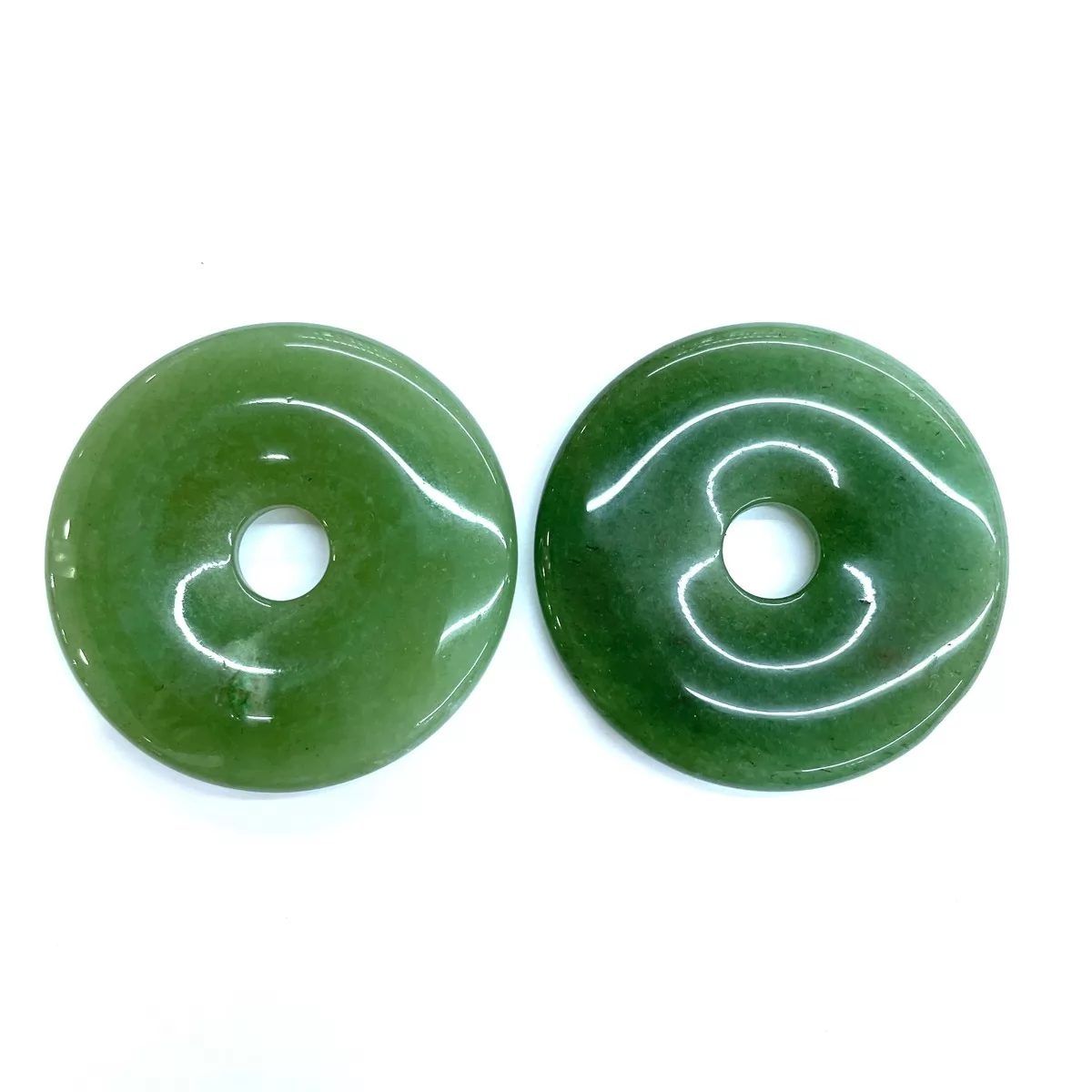 Green Aventurine, Dount Pendant, 30mm,40mm,50mm