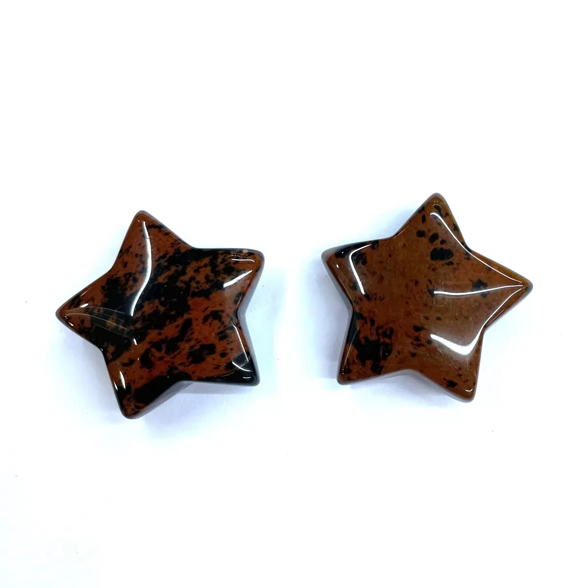 Mahogany Obsidian, Star Pendant, 25mm,30mm