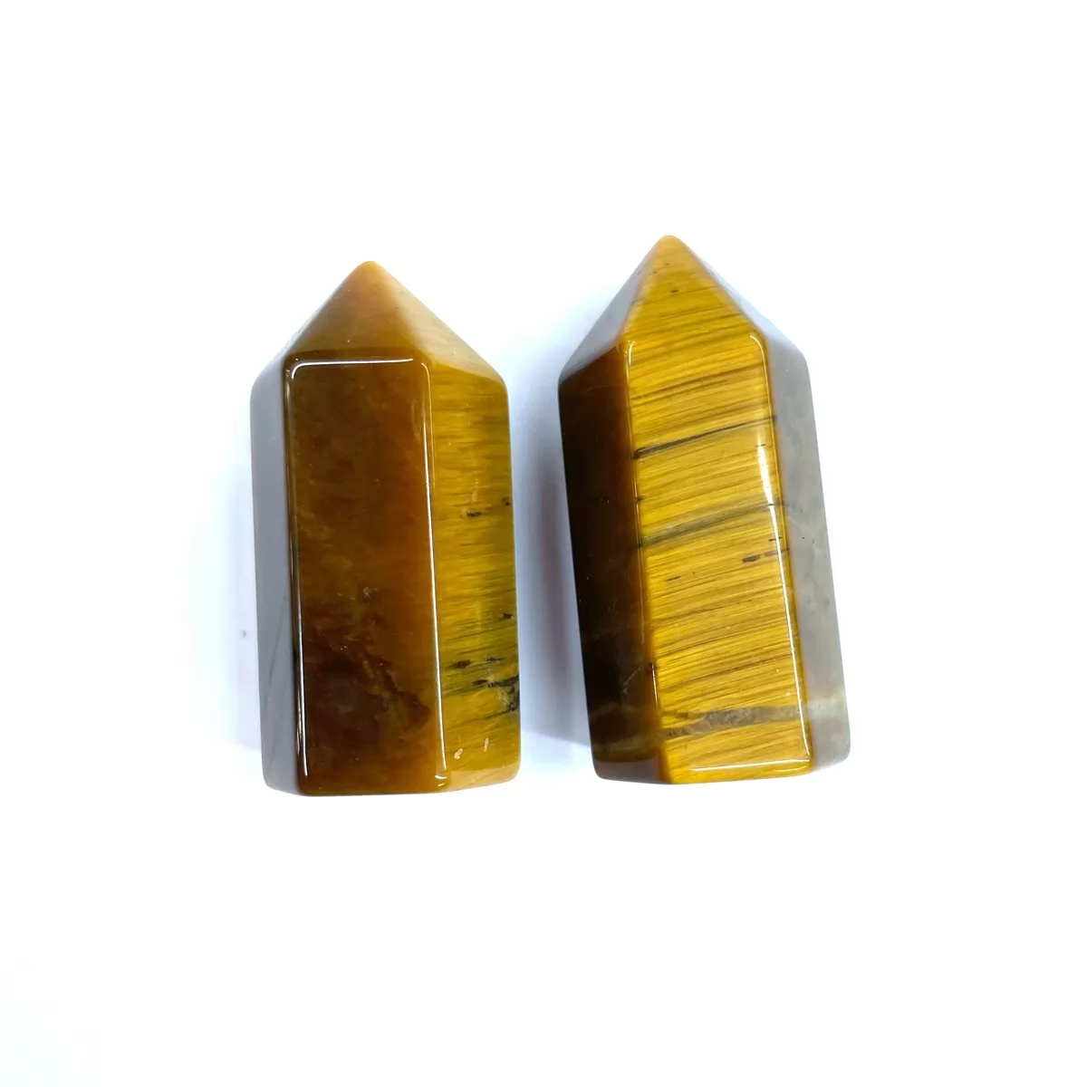 Tiger Eye, Point Pendant,15x35mm