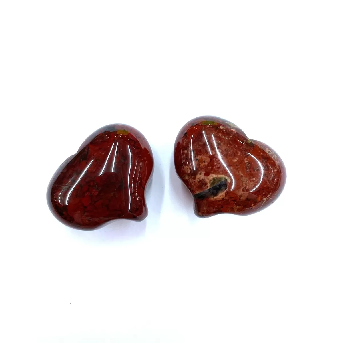 Brecciated Jasper, Heart Pendant,20x25mm