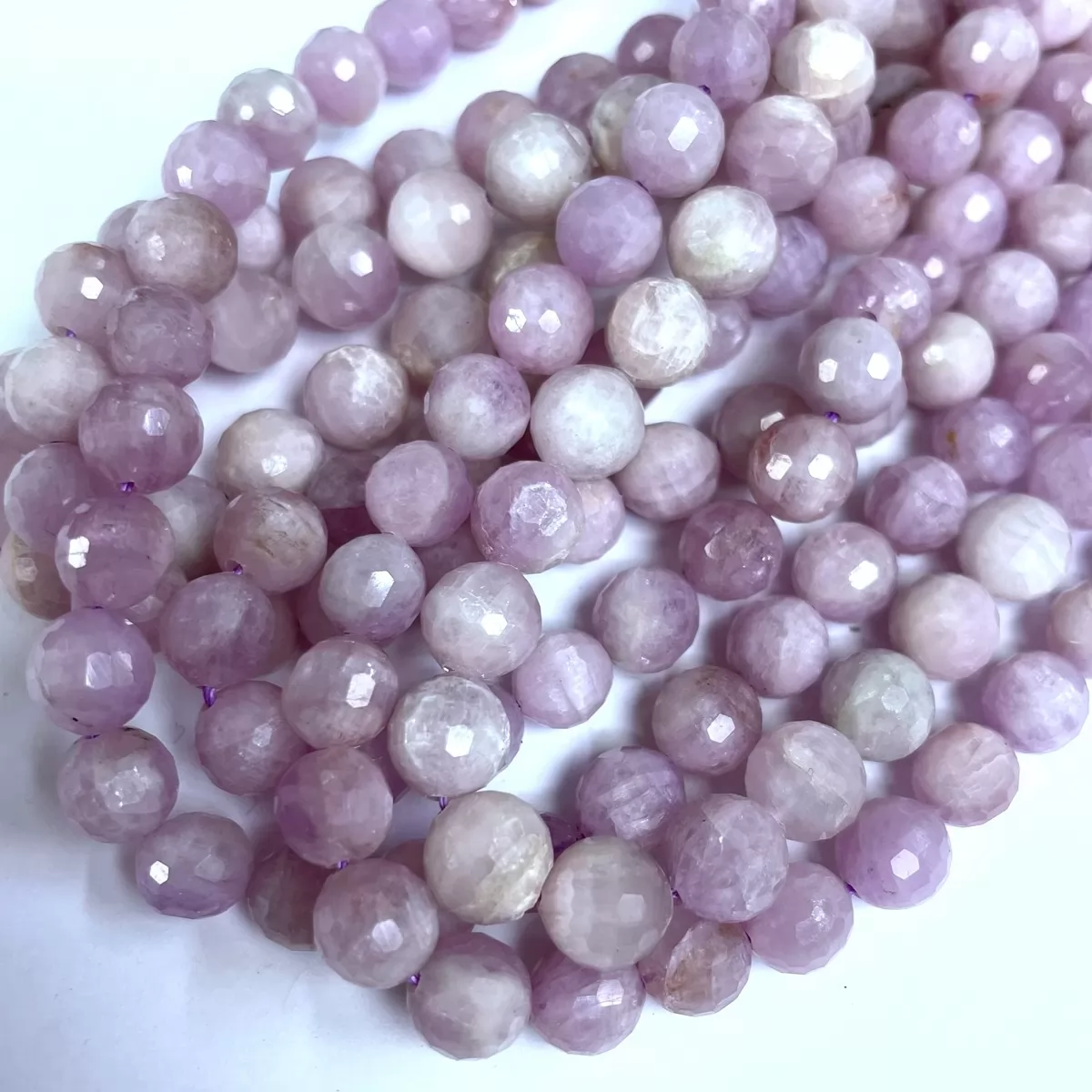 Kunzite, Faceted Round, Approx 380mm
