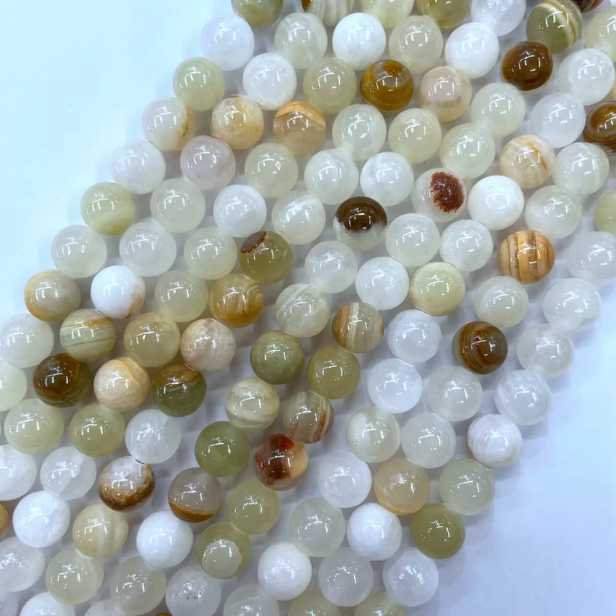 Dyed Honey Jade, Plain Round, Approx 4mm-14mm, Approx 380mm, Green #6