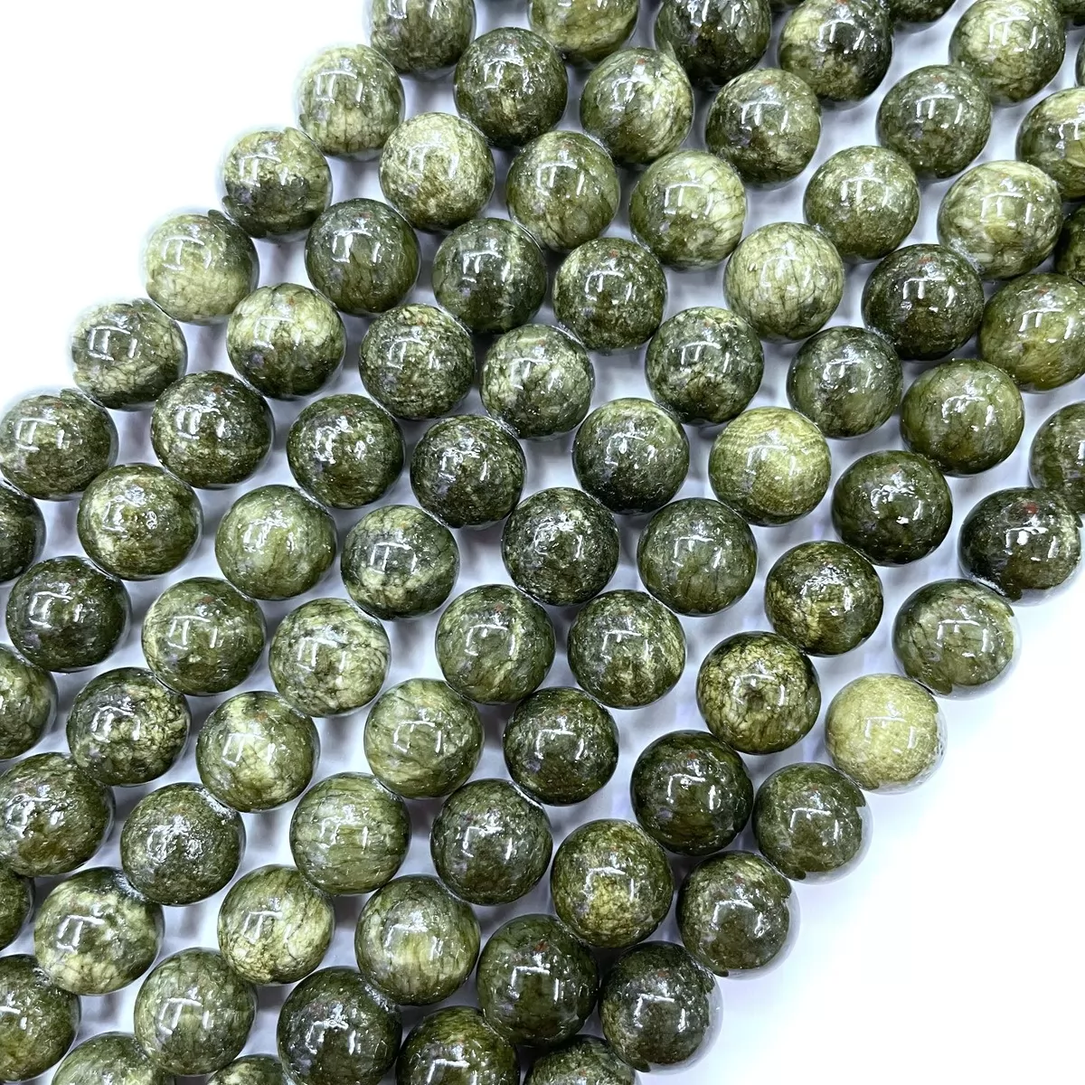 Dyed Honey Jade, Plain Round, Approx 4mm-14mm, Approx 380mm, Green #5