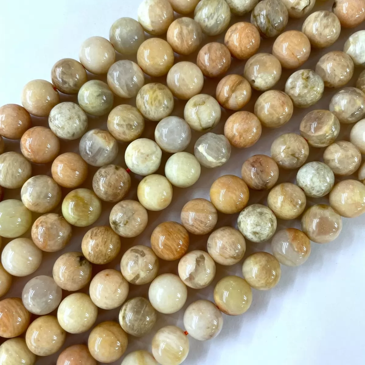 Yellow Sunstone, Plain Round, Approx 6mm-12mm, Approx 380mm