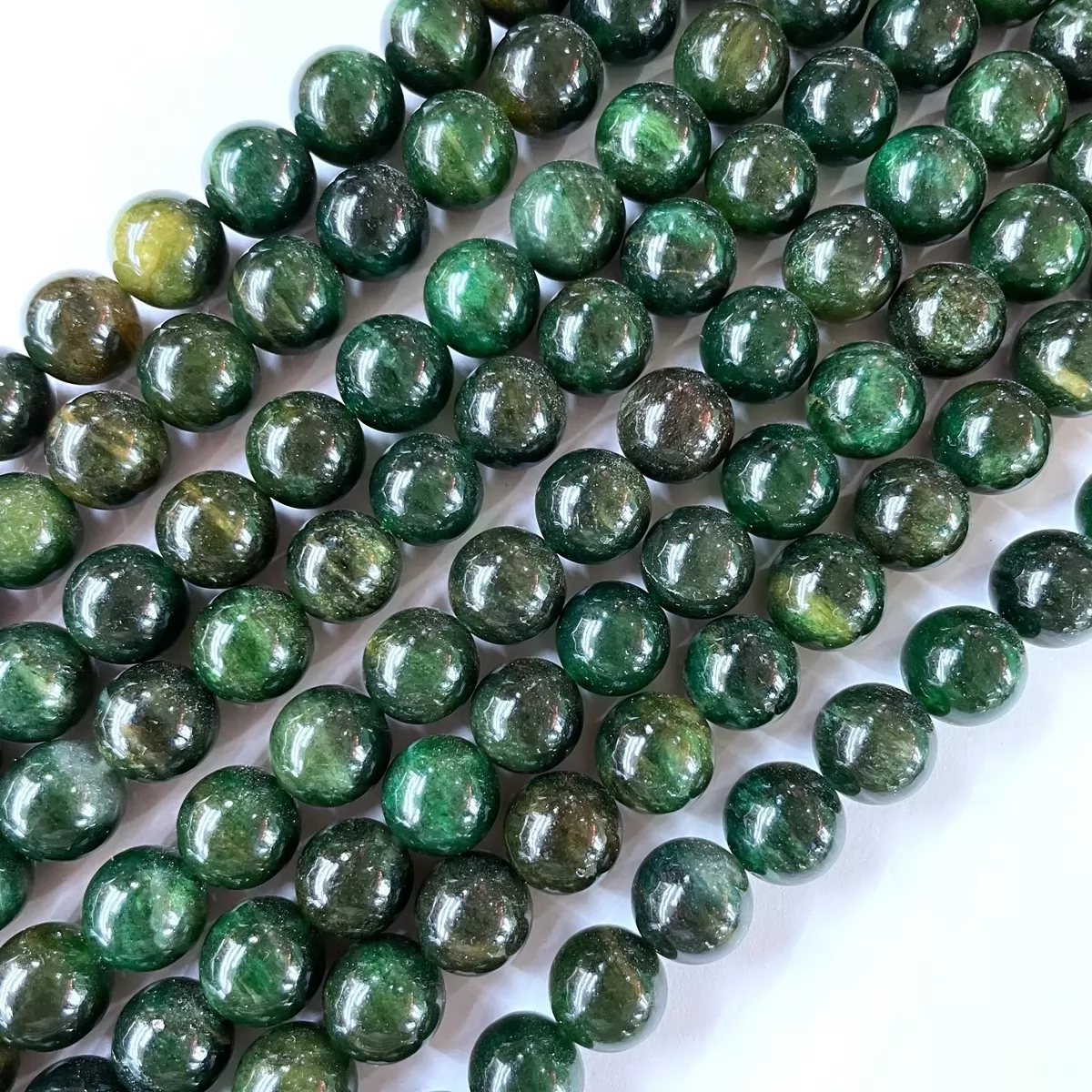 Green Lepidolite, Plain Round, Approx 6mm-12mm, Approx 380mm
