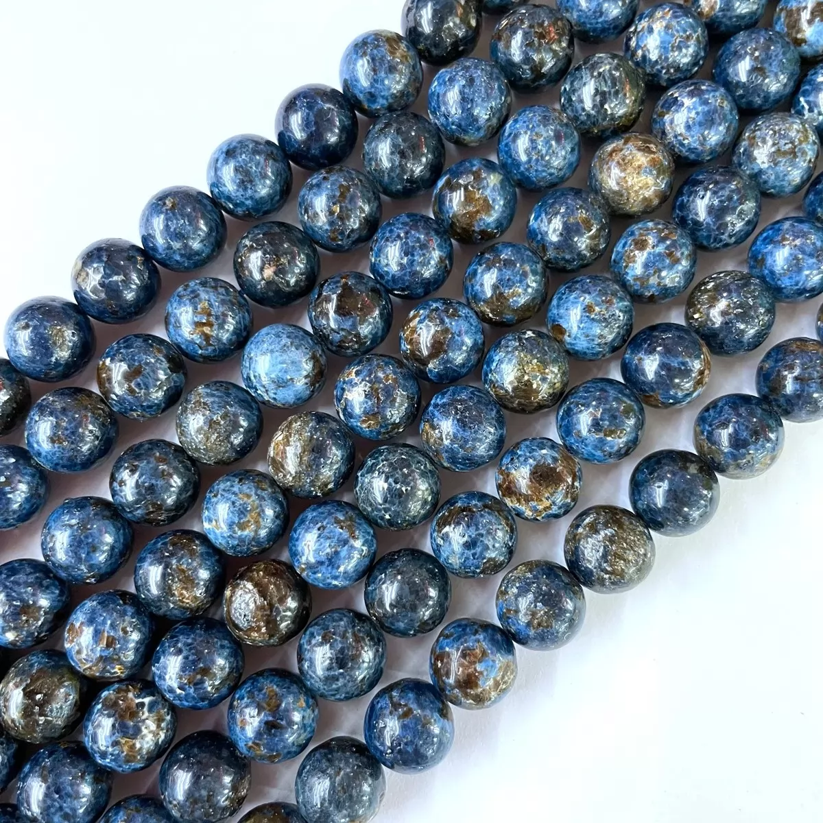 Blue Spinel A, Plain Round, Approx 6mm-12mm, Approx 380mm