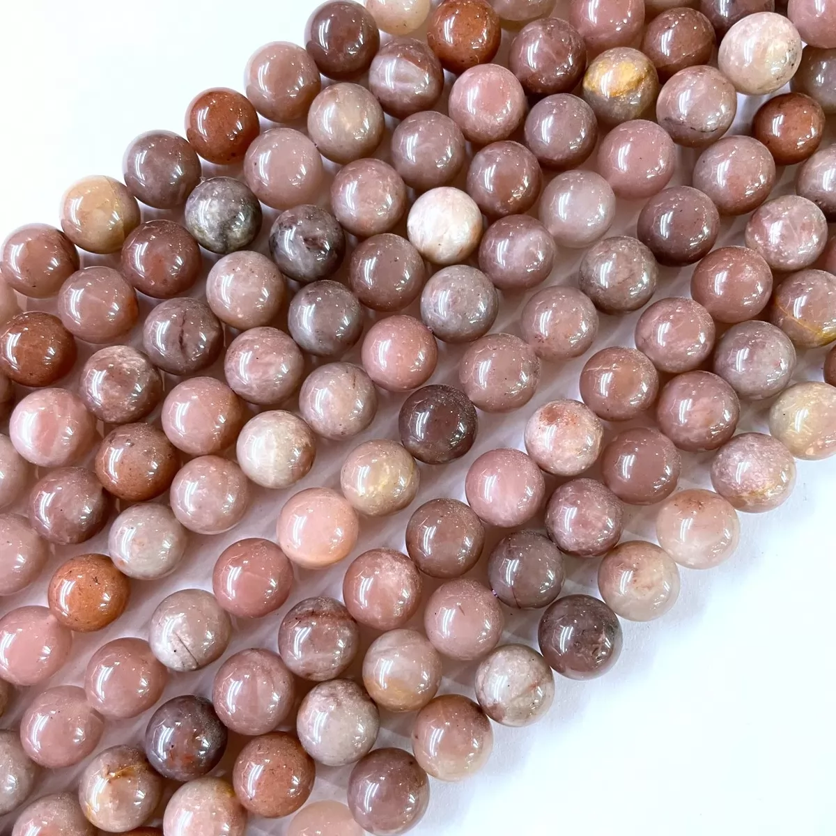 Pink Jasper, Plain Round, Approx 6mm-12mm, Approx 380mm