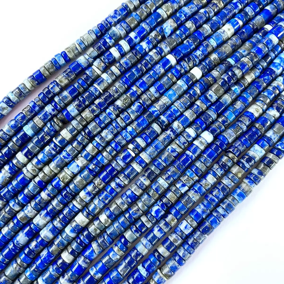 Lapis Lazuli, Disc, 4x2mm, Approx 380mm