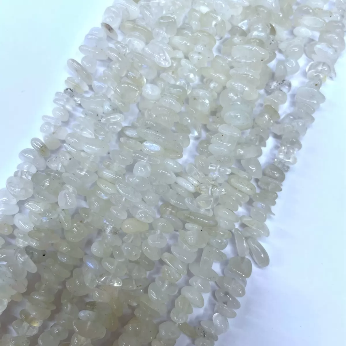 Moonstone #2, 16'' Chips, Approx 5-8mm
