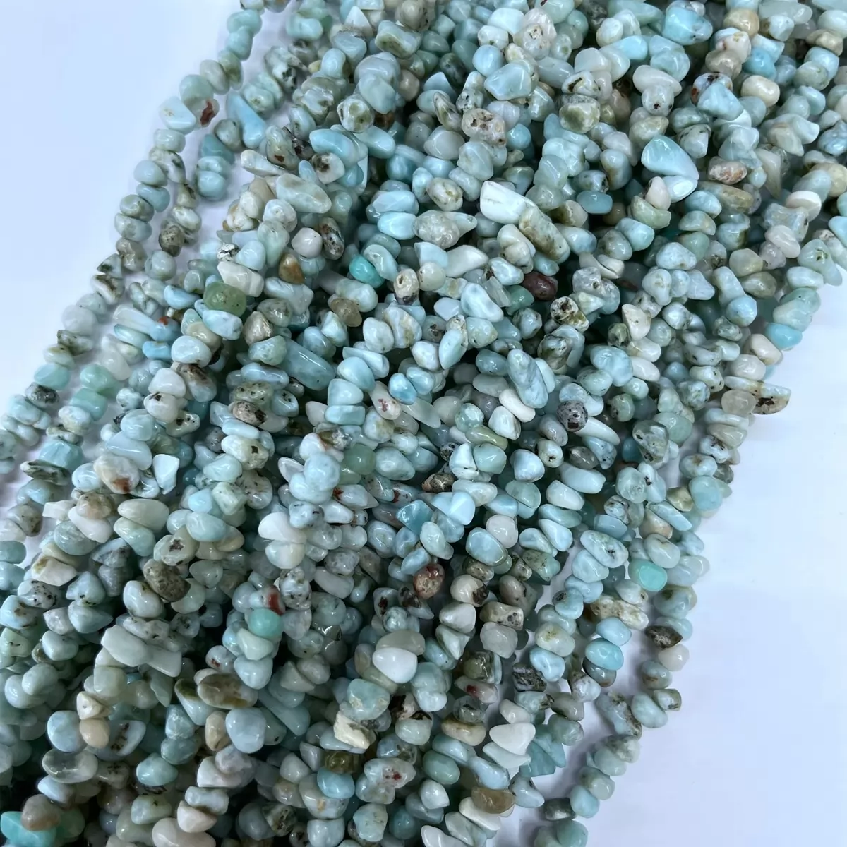 Larimar, 32'' Chips, Approx 3-5mm