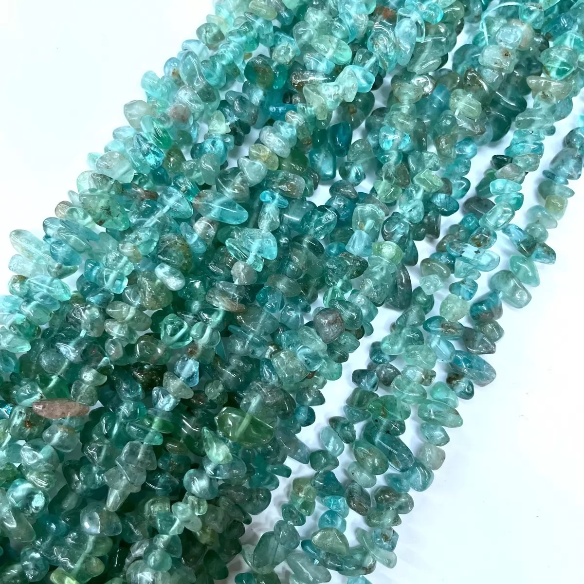 Apatite Clear, 16'' Chips, Approx 5-8mm