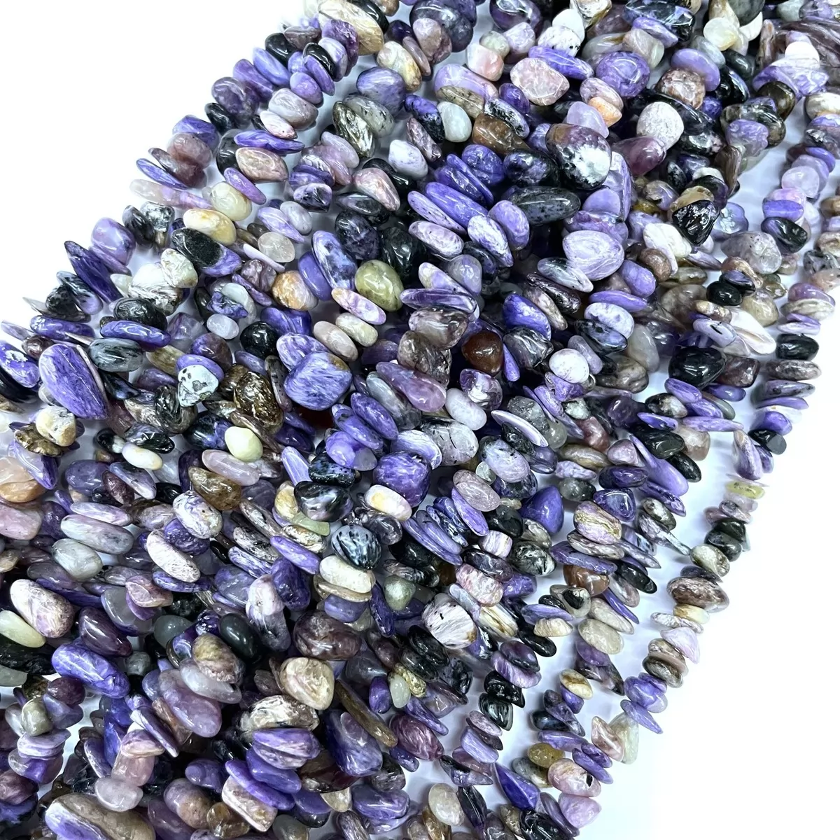 Charoite, 32'' Chips, Approx 5-8mm