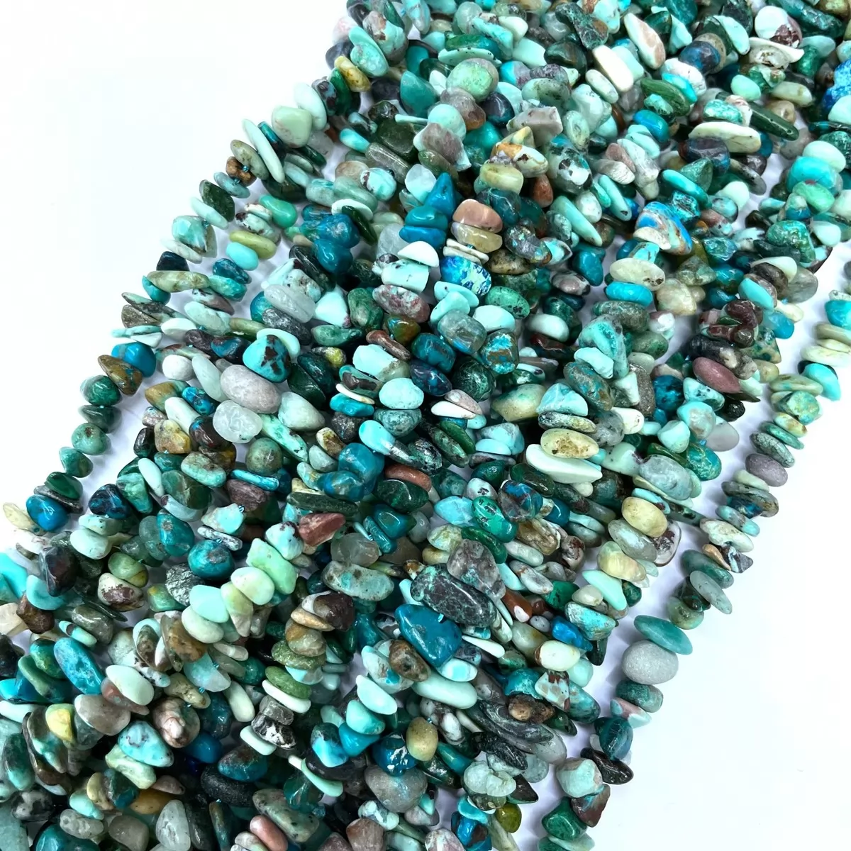 Chrysocolla #2, 16'' Chips, Approx 5-8mm