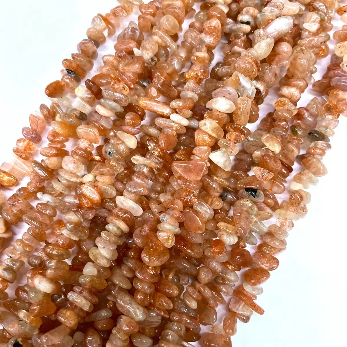 Sunstone, 32'' Chips, Approx 5-8mm
