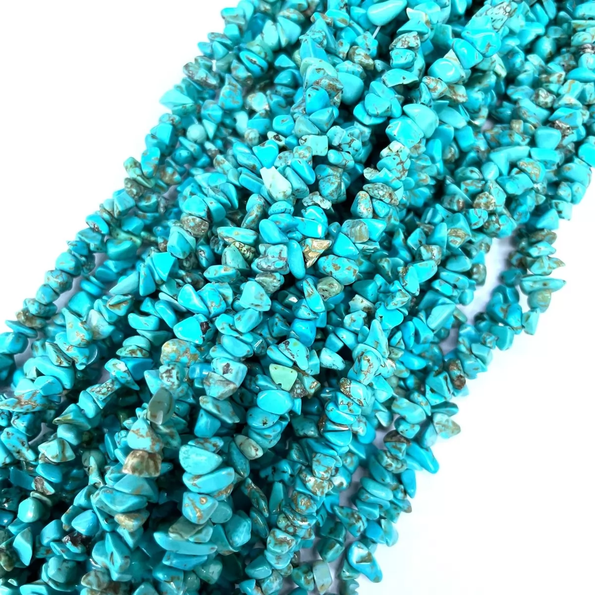 Turquoise, 32'' Chips, Approx 3-5mm