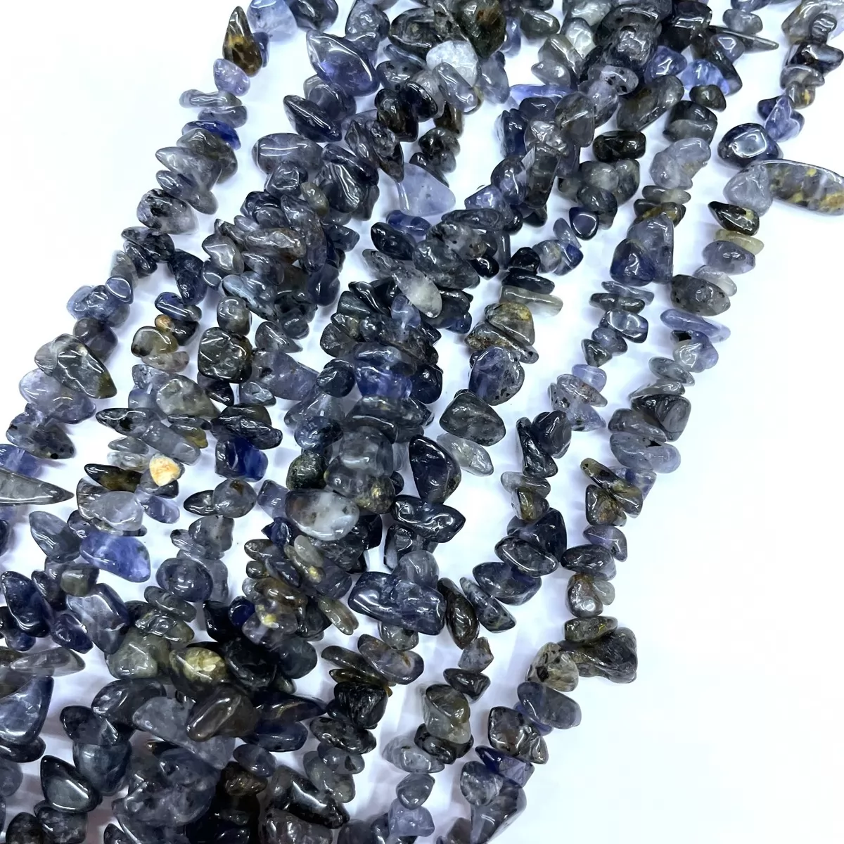 Iolite, 32'' Chips, Approx 5-8mm