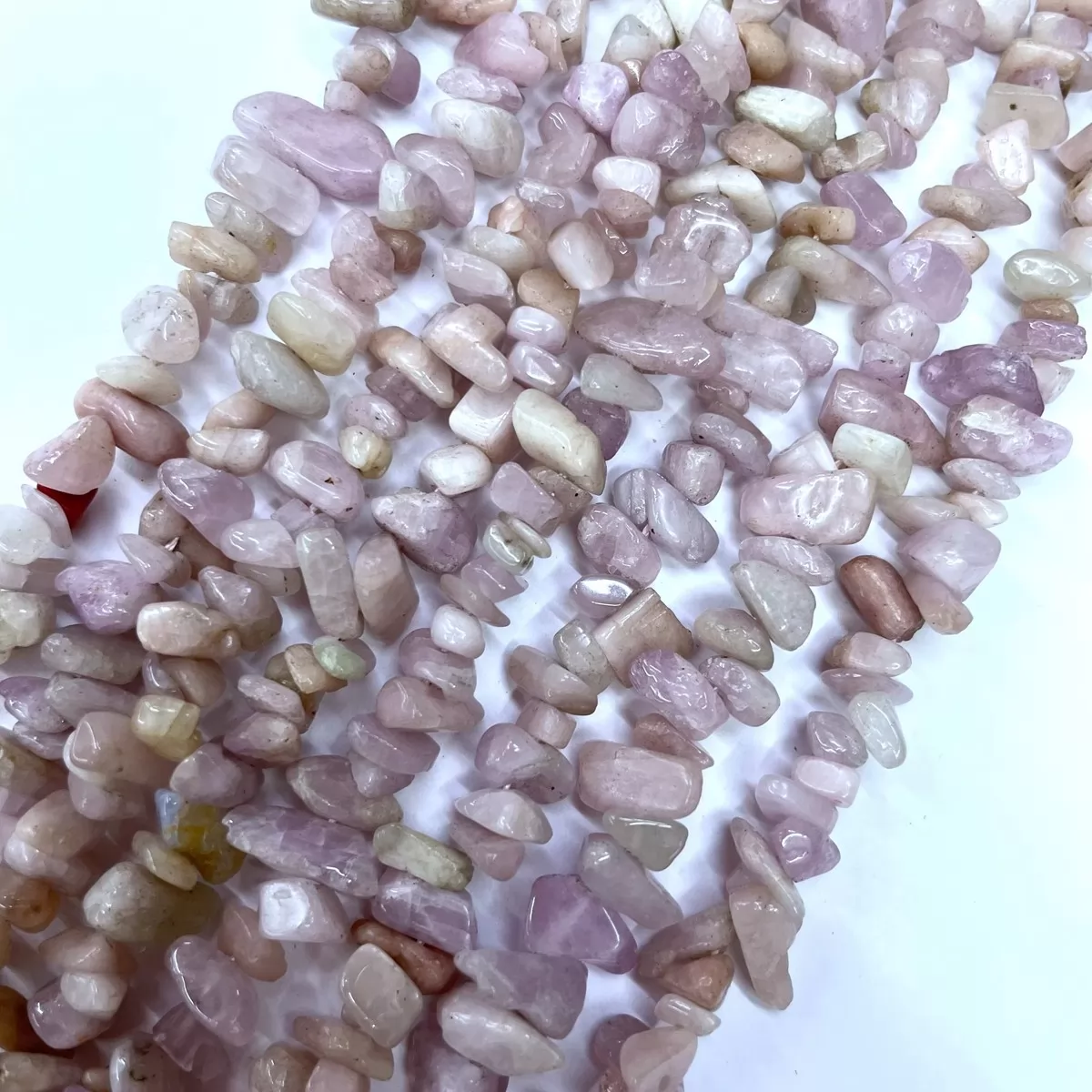 Kunzite, 16'' Chips, Approx 5-8mm