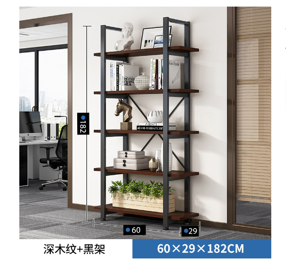 ZTSEP006 / 30 /  北美黑胡桃+黑架 【60×29×182CM】, 【80×29×182CM】, 【100×29×182CM】