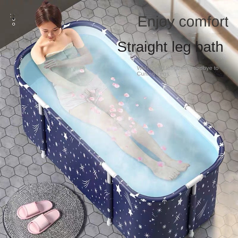 Bath bucket adult foldable medicine bath bucket children's bathtub portable whole body bathtub simple bath bath bucket home 061 /