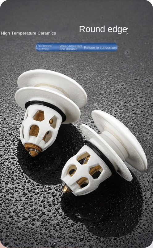 Ceramic water plug press type copper core 075