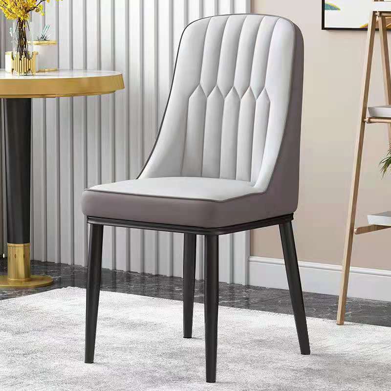 Dining table chairs, modern light luxury stools, simple Nordic style household chairs, dining room chairs, desk chairs with backrest   no. 10901