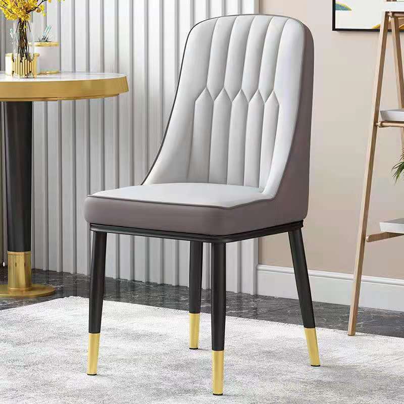 Dining table chairs, modern light luxury stools, simple Nordic style household chairs, dining room chairs, desk chairs with backrest   no. 10901