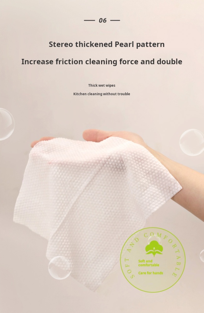CFSJ80 flower kitchen wipes large size cleaning