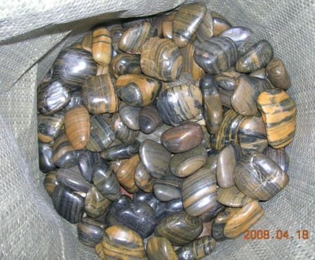 Striped Pebble Stone