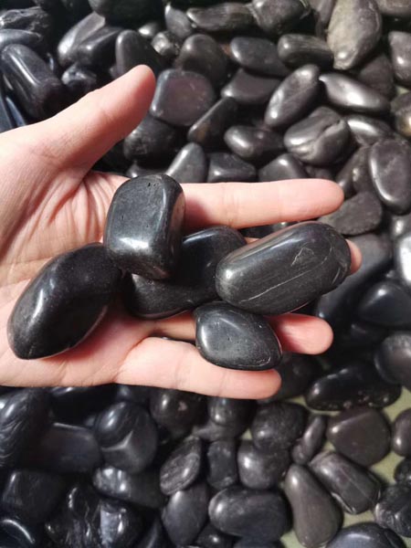 Black Pebble Stone