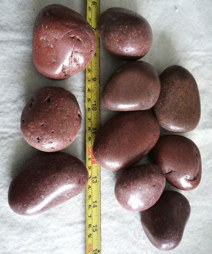 Red Pebble Stone