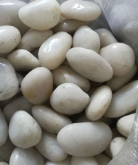 High Polished White Pebbles