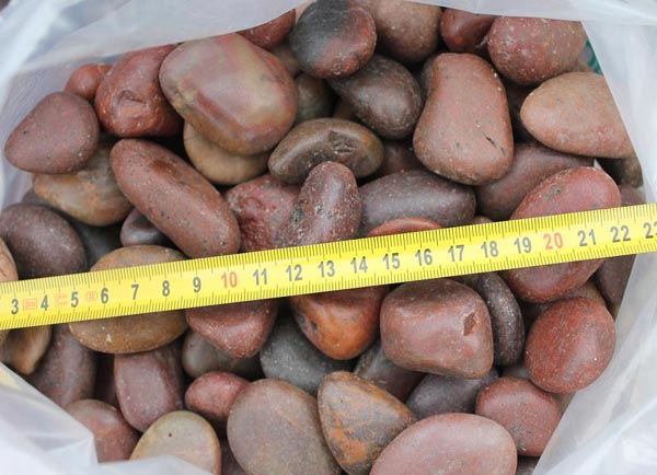 Red Pebble Stone