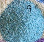 Blue Colored Sand